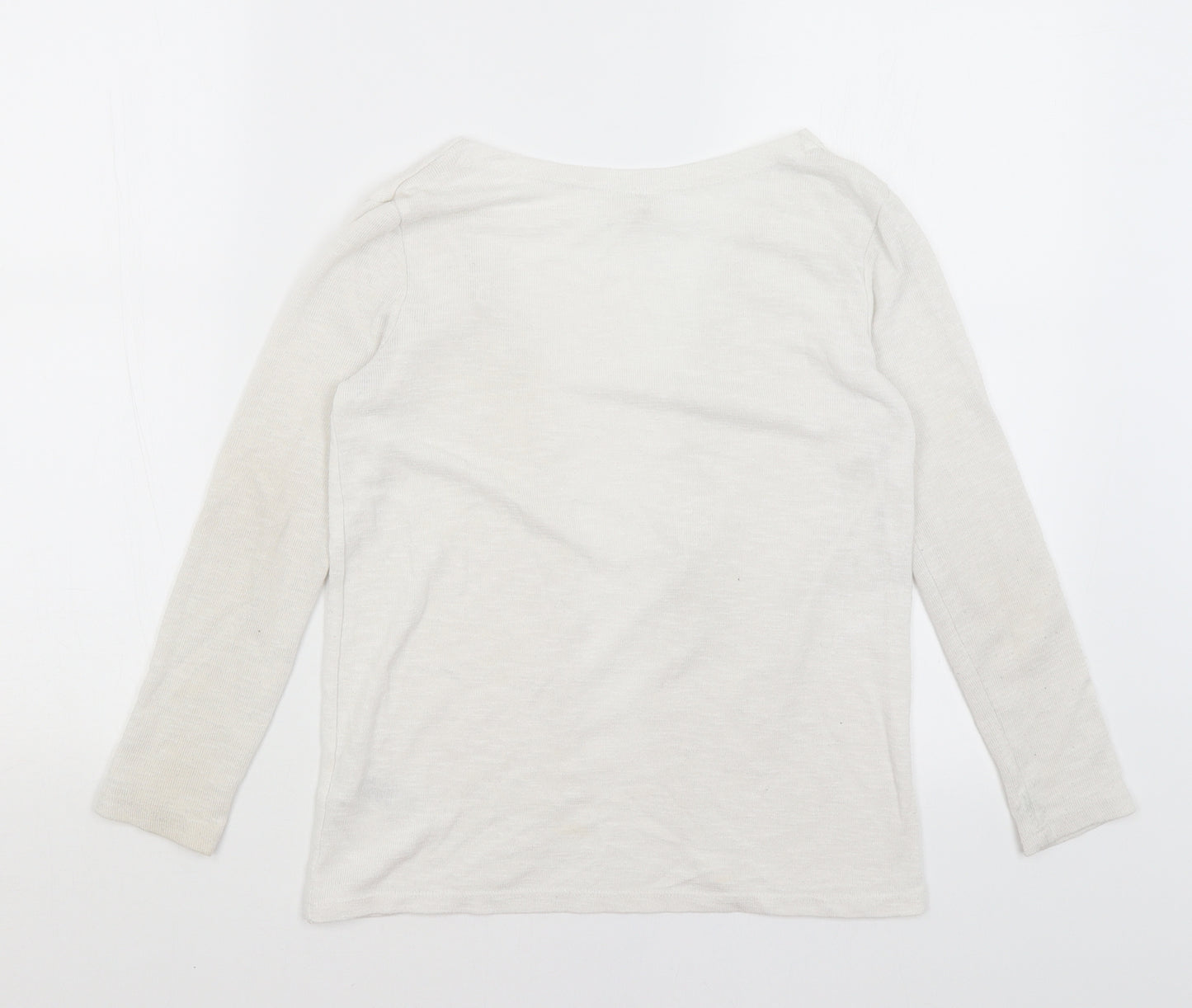 Young Dimension Girls White   Shrug Jumper Size 9-10 Years