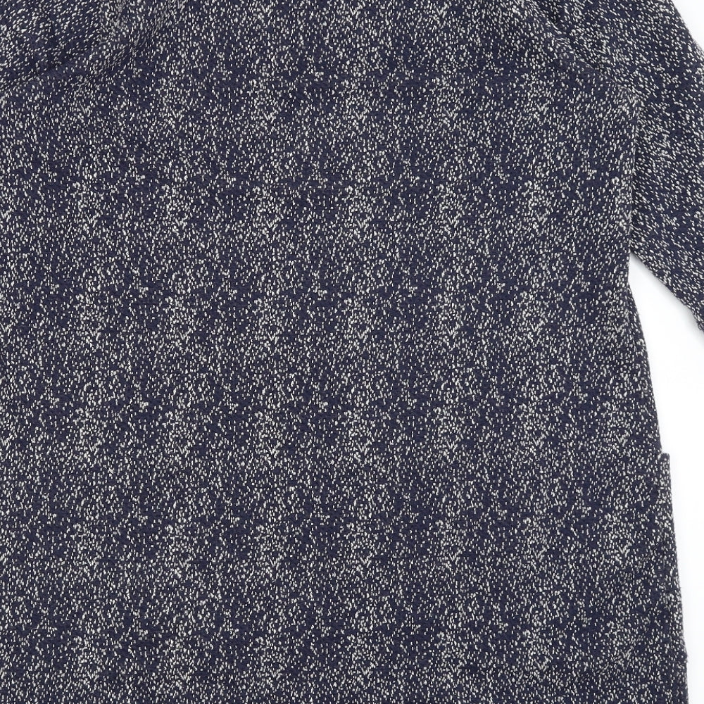 Nutmeg Womens Blue   Jumper Dress  Size 14