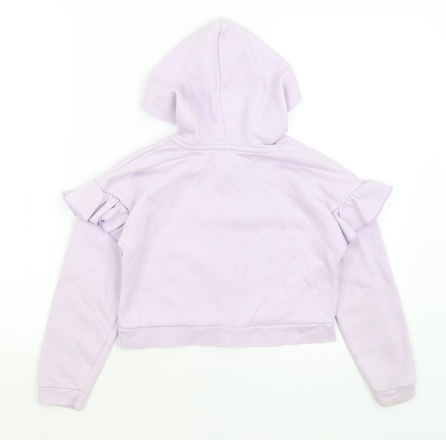 River Island Girls Purple   Full Zip Hoodie Size 7-8 Years