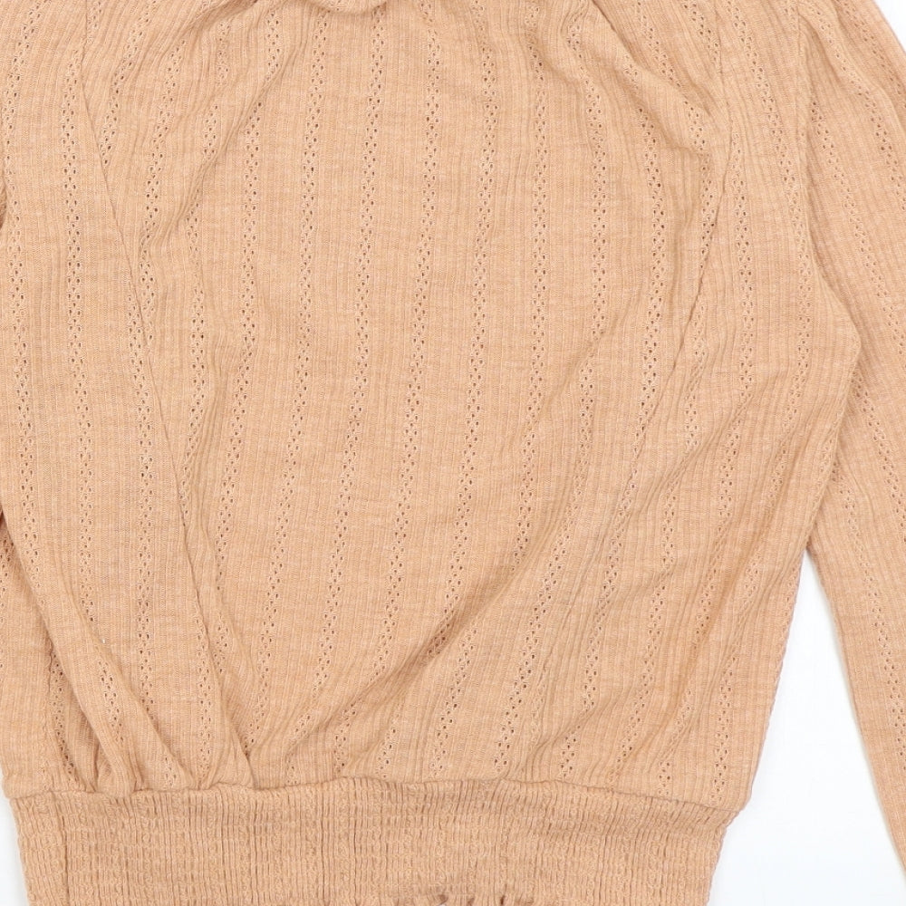 River Island Womens Pink   Basic Blouse Size 8