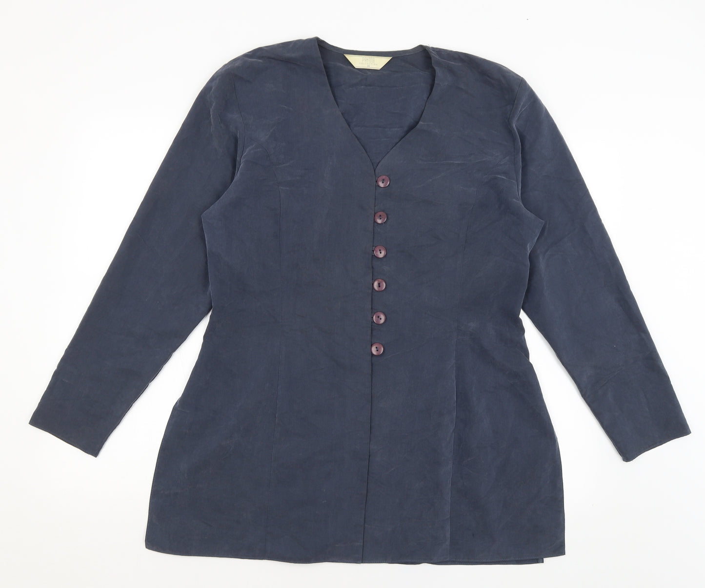Prima Collection Womens Blue   Overcoat Coat Size 16