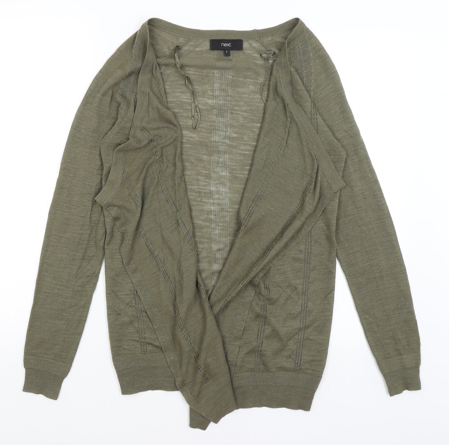 NEXT Womens Green   Shrug Jumper Size 8
