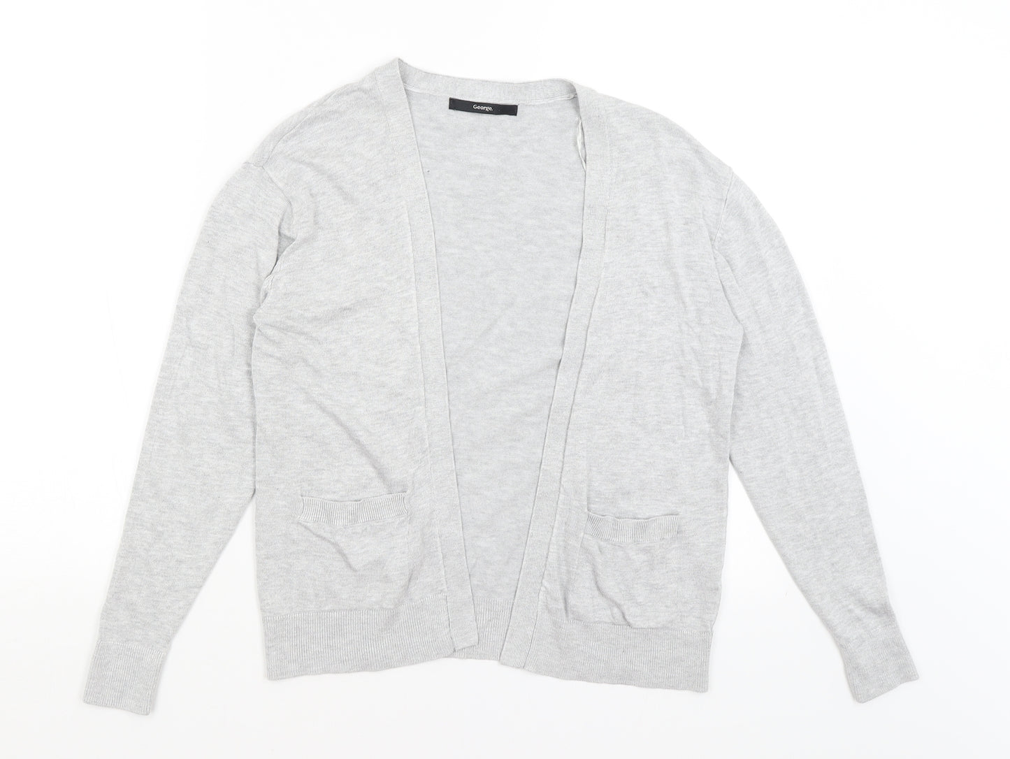 George Womens Grey   Shrug Jumper Size S