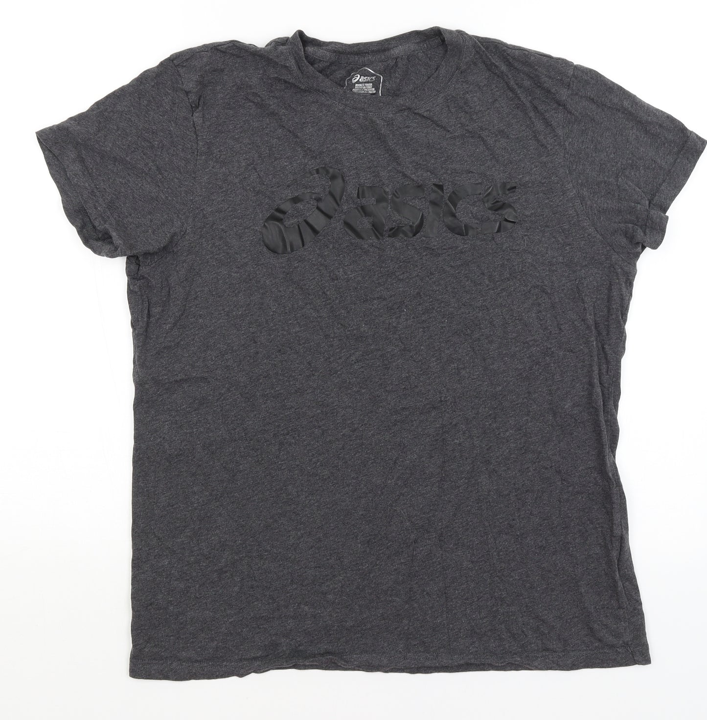 ASICS Mens Black    T-Shirt Size M