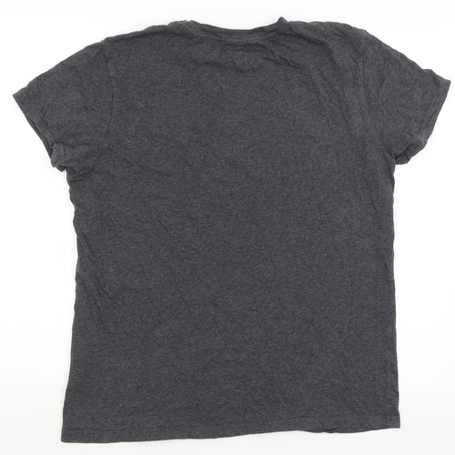 ASICS Mens Black    T-Shirt Size M