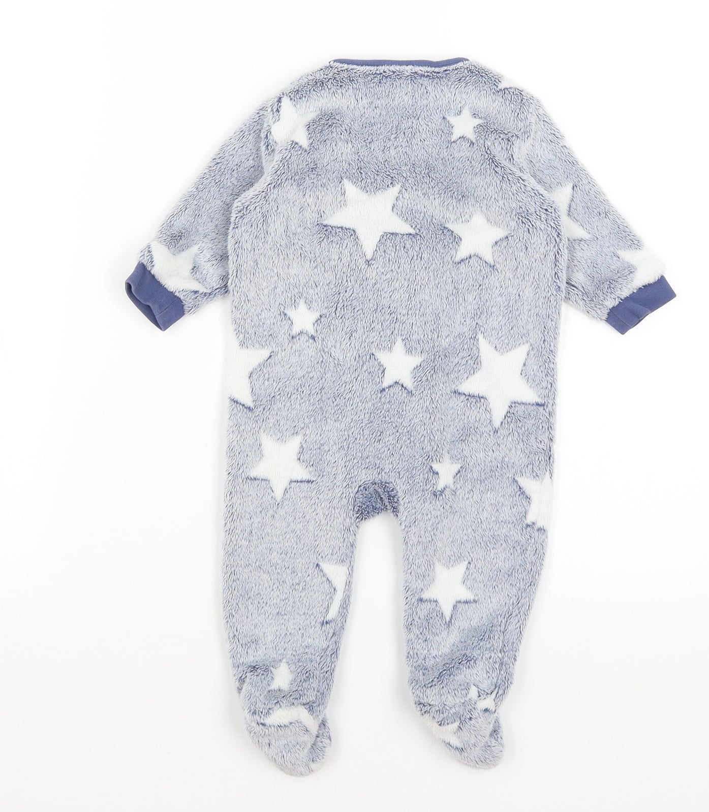 NEXT Baby Blue   Babygrow One-Piece Size 3-6 Months  - Stars