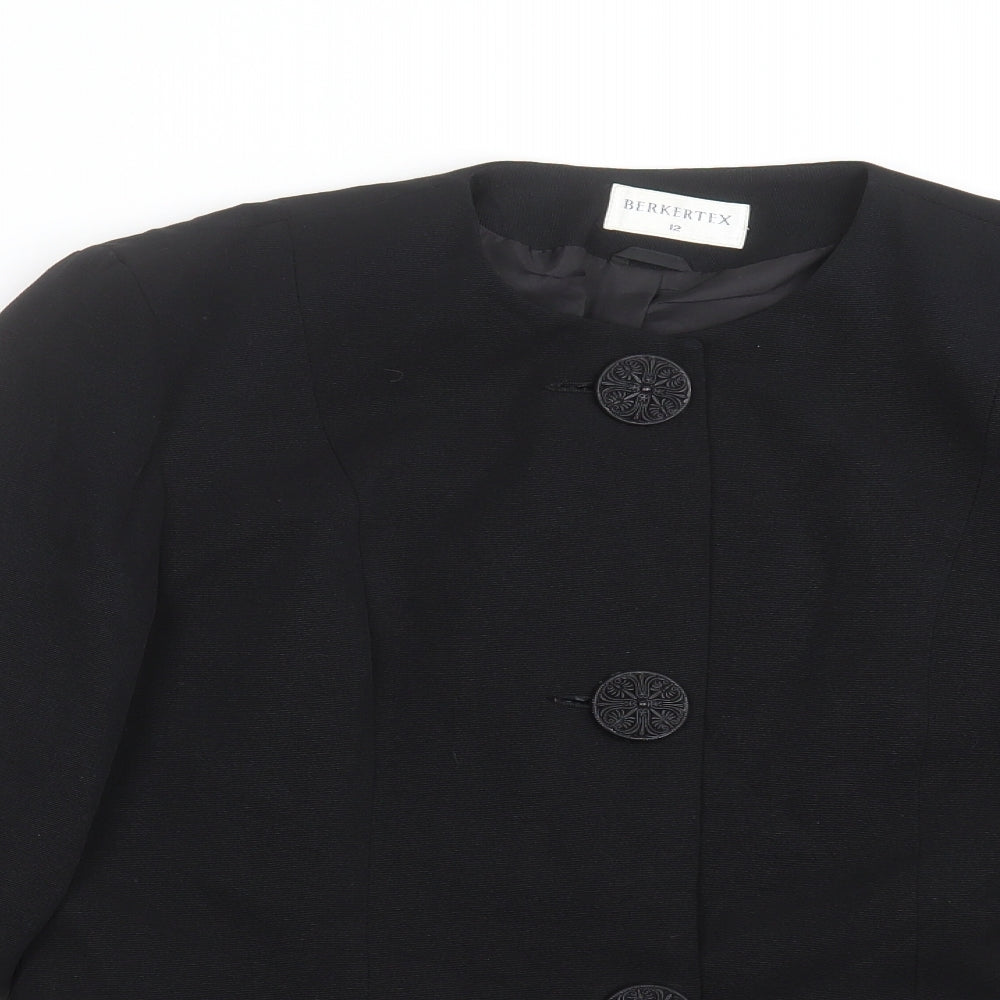 BERKETEX Womens Black   Jacket  Size 12