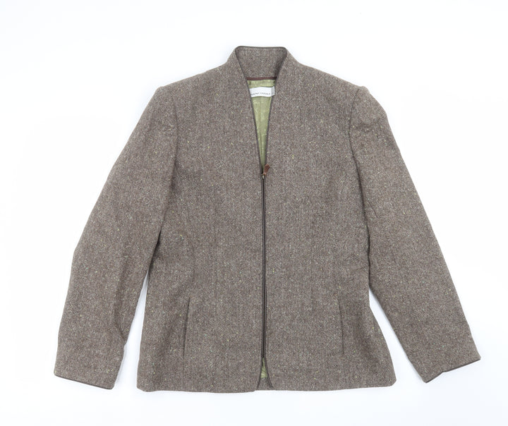 Country Casuals Womens Beige Jacket Size 12