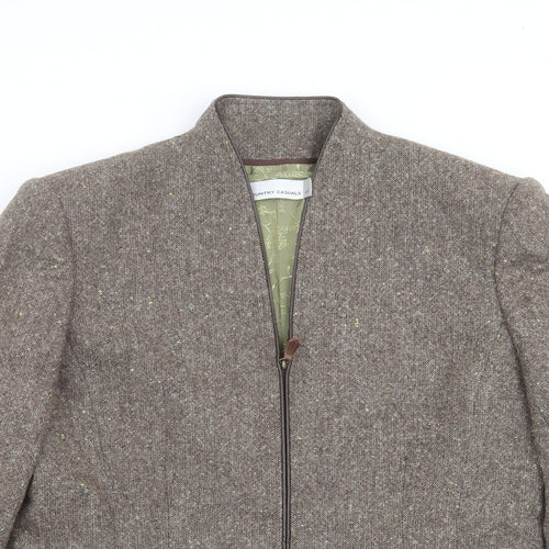 Country Casuals Womens Beige   Jacket  Size 12
