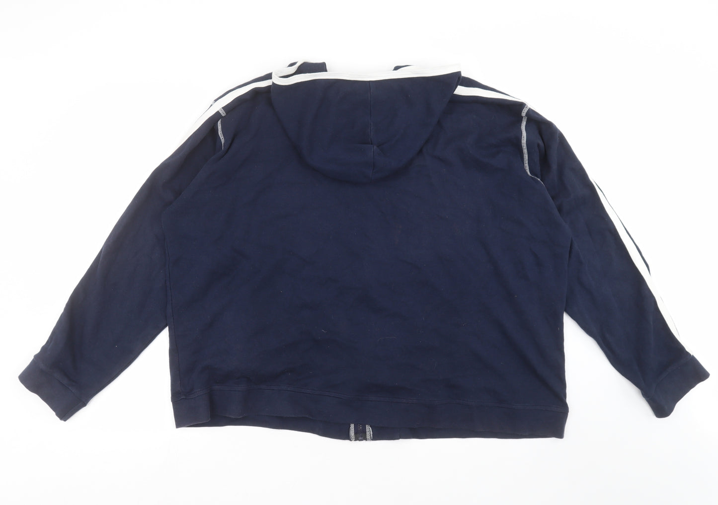 Resume Womens Blue   Full Zip Hoodie Size 30