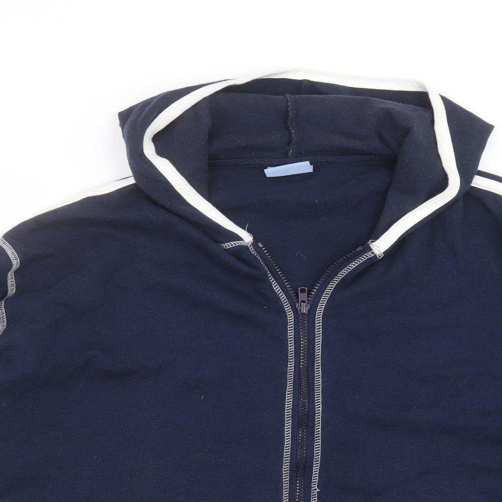 Resume Womens Blue   Full Zip Hoodie Size 30