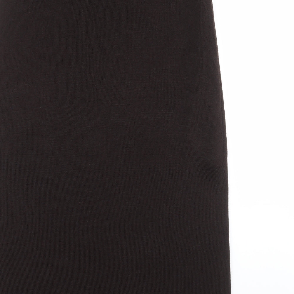 Country Casuals Womens Brown  Knit Maxi Skirt Size M