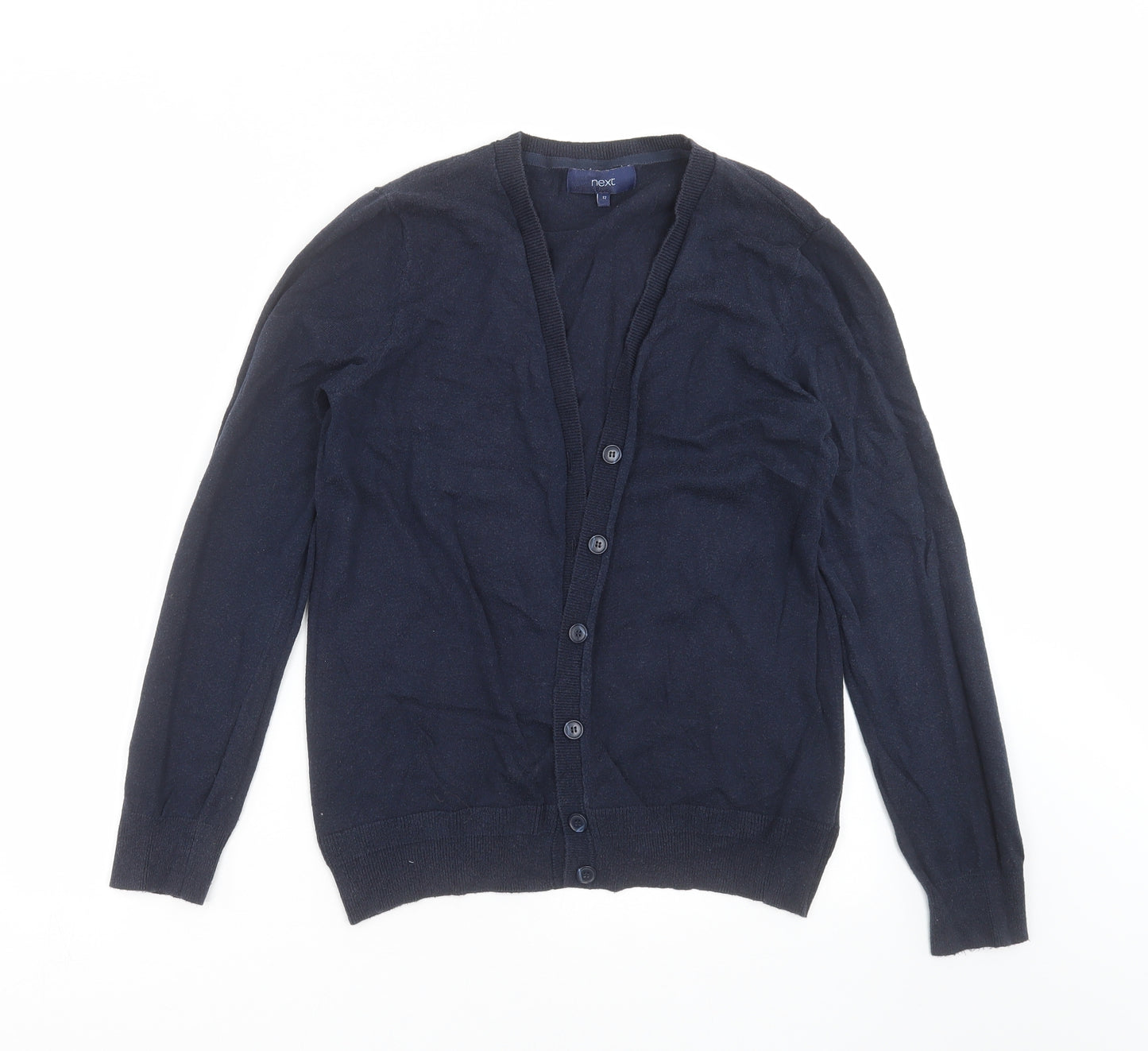 NEXT Womens Blue  Knit Cardigan Jumper Size 12