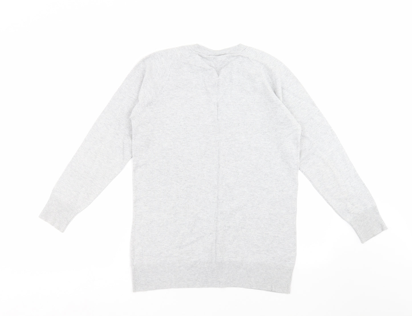 NEXT Womens Grey  Knit Pullover Jumper Size 10