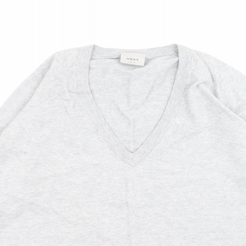 NEXT Womens Grey  Knit Pullover Jumper Size 10
