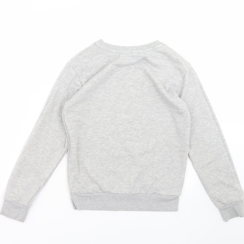 Primark Girls Grey   Pullover Sweatshirt Size 11-12 Years  - To Do List: Nothing