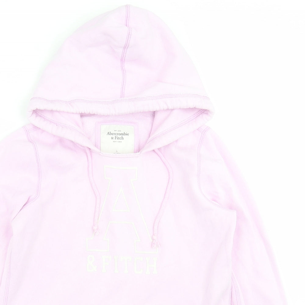 Abercrombie & Fitch Womens Purple   Pullover Hoodie Size L