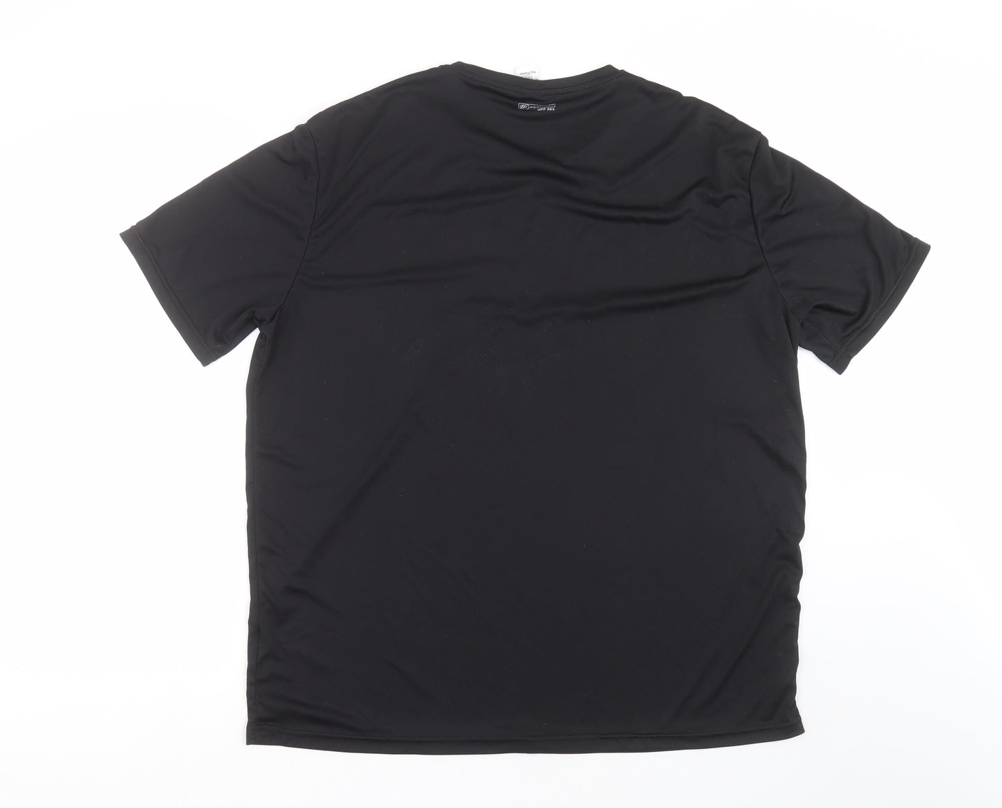 Oxylane Mens Black   Basic T-Shirt Size 2XL  - southwest life