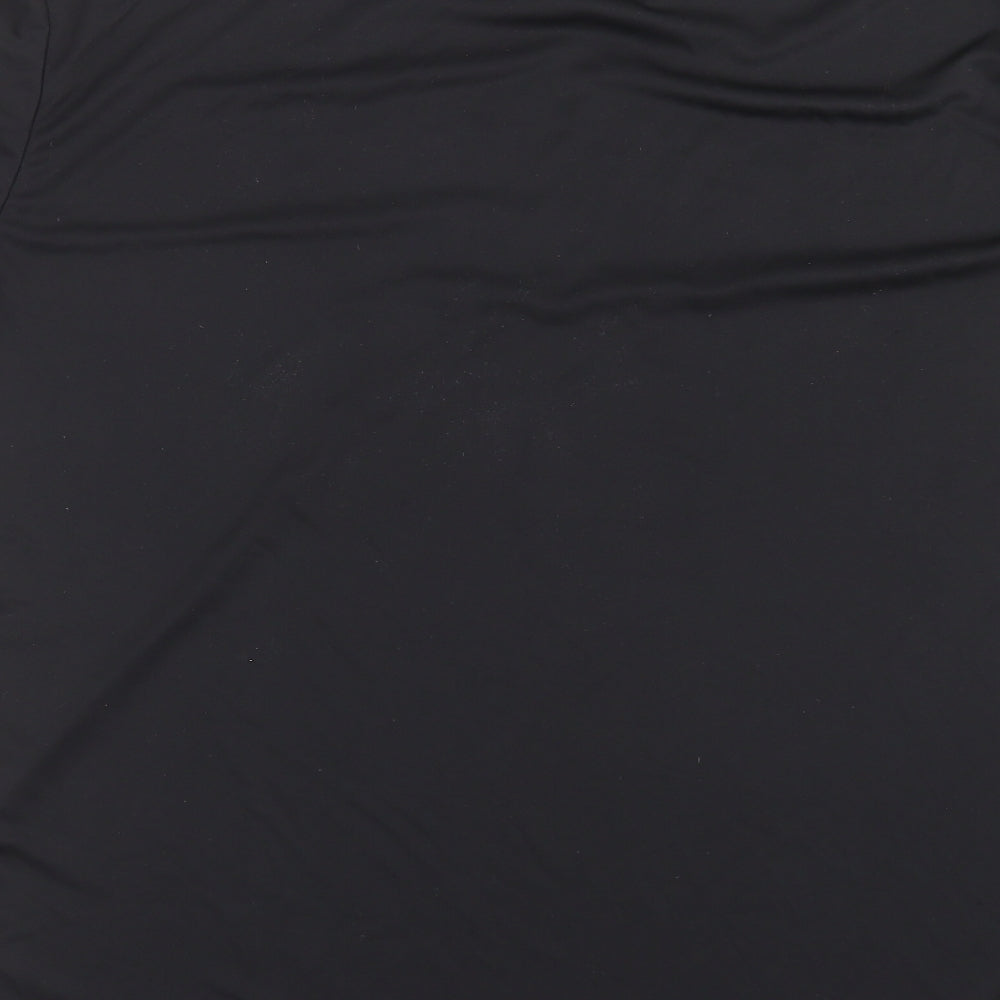 Oxylane Mens Black   Basic T-Shirt Size 2XL  - southwest life