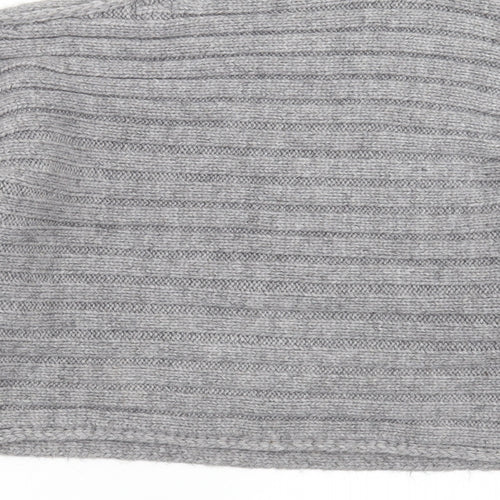 River Island Womens Grey  Knit Pullover Jumper Size M  - Assymetric
