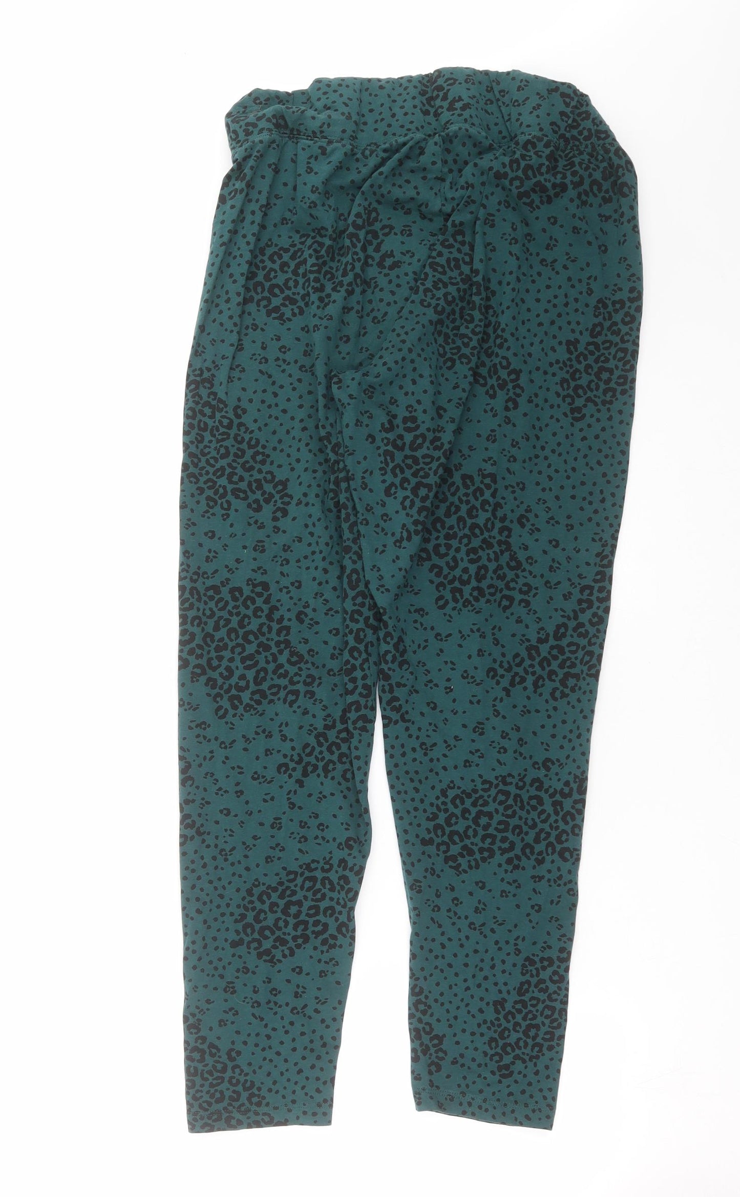 Very Womens Green Animal Print   Leggings Size 16 L27 in