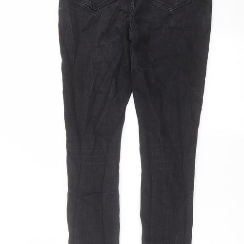 George Womens Grey  Denim Skinny Jeans Size 14 L29 in