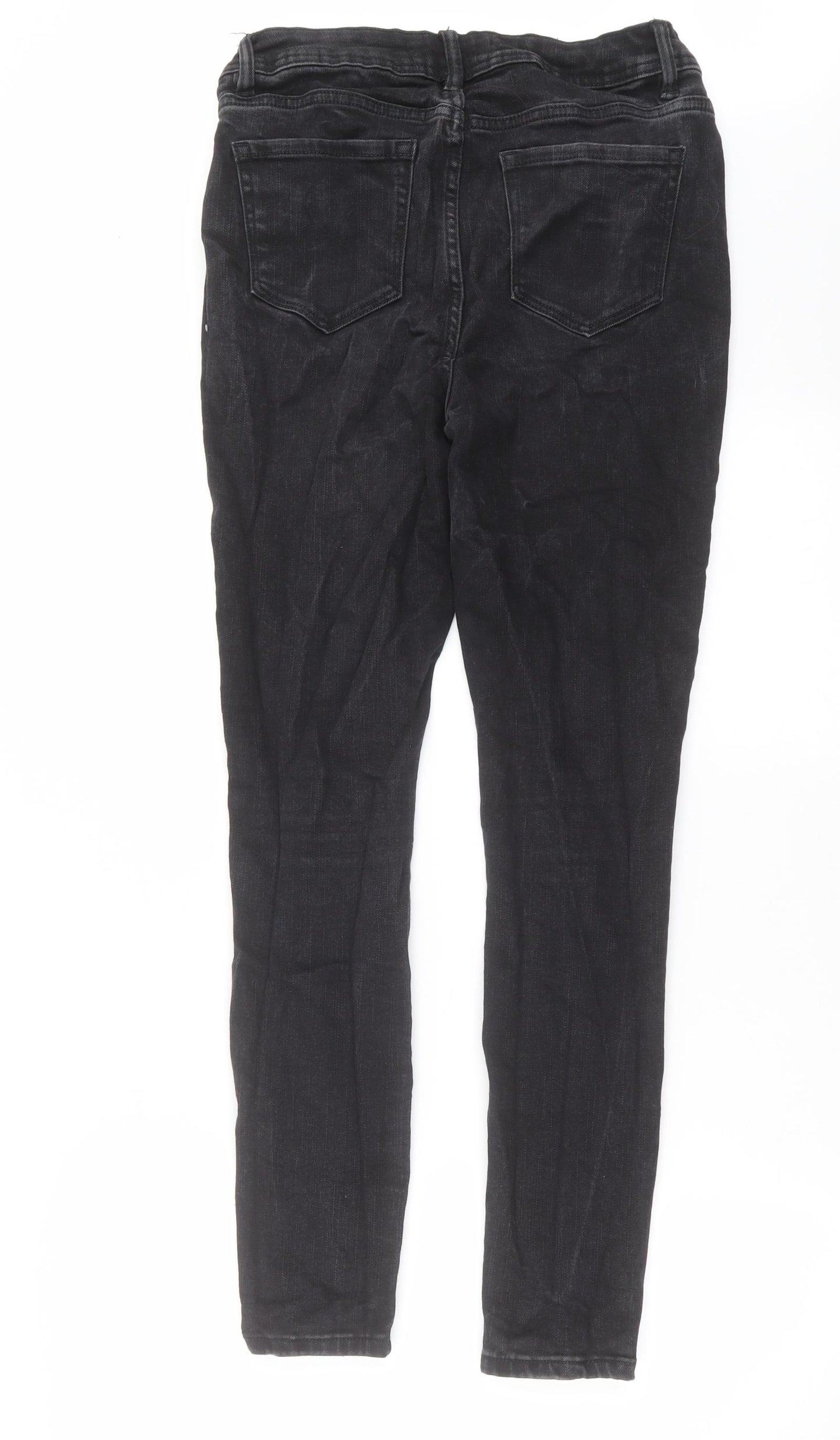 George Womens Grey  Denim Skinny Jeans Size 14 L29 in
