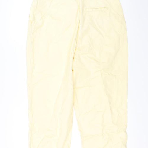 Best basics Womens White   Trousers  Size 12 L22.5 in