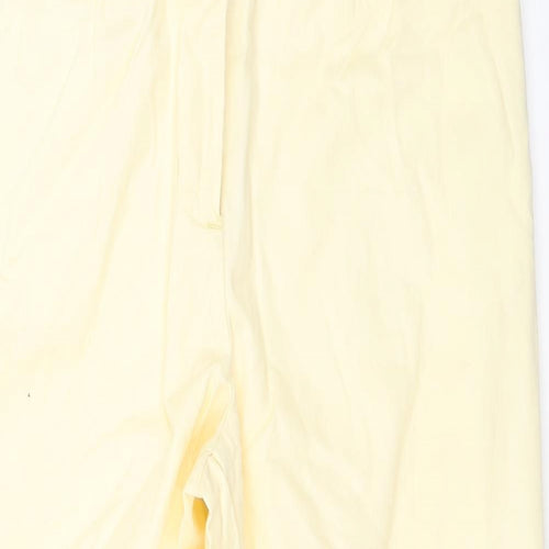 Best basics Womens White   Trousers  Size 12 L22.5 in