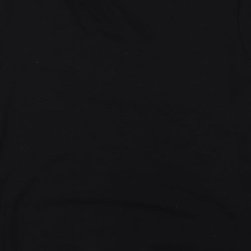 Soul Collection Womens Black   Basic T-Shirt Size XL
