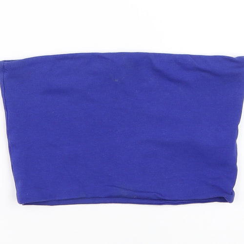 Topshop Womens Blue   Basic Tank Size 8