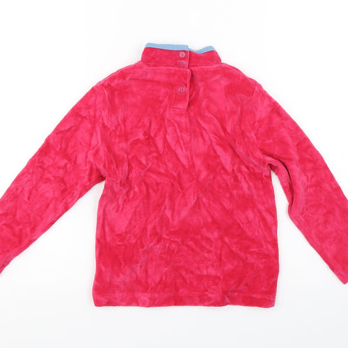 o'kids Girls Pink   Pullover Jumper Size 5 Years