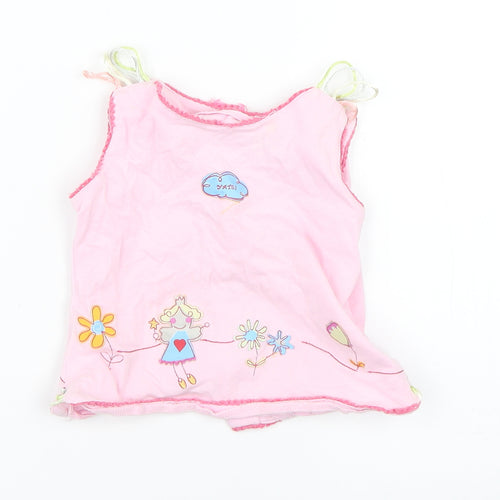 Yatsi Girls Pink   Basic Tank Size 4 Years