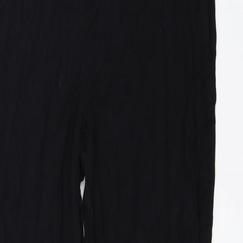 Marks and Spencer Womens Black   Trousers  Size 16 L28 in