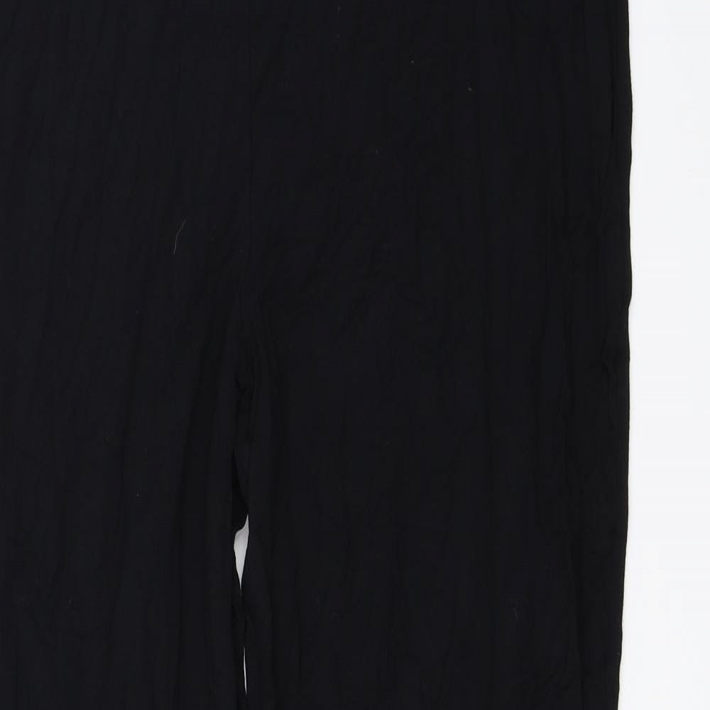 Marks and Spencer Womens Black   Trousers  Size 16 L28 in