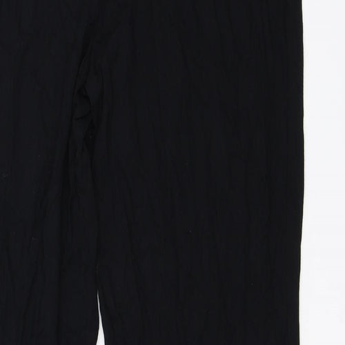 Marks and Spencer Womens Black   Trousers  Size 16 L28 in