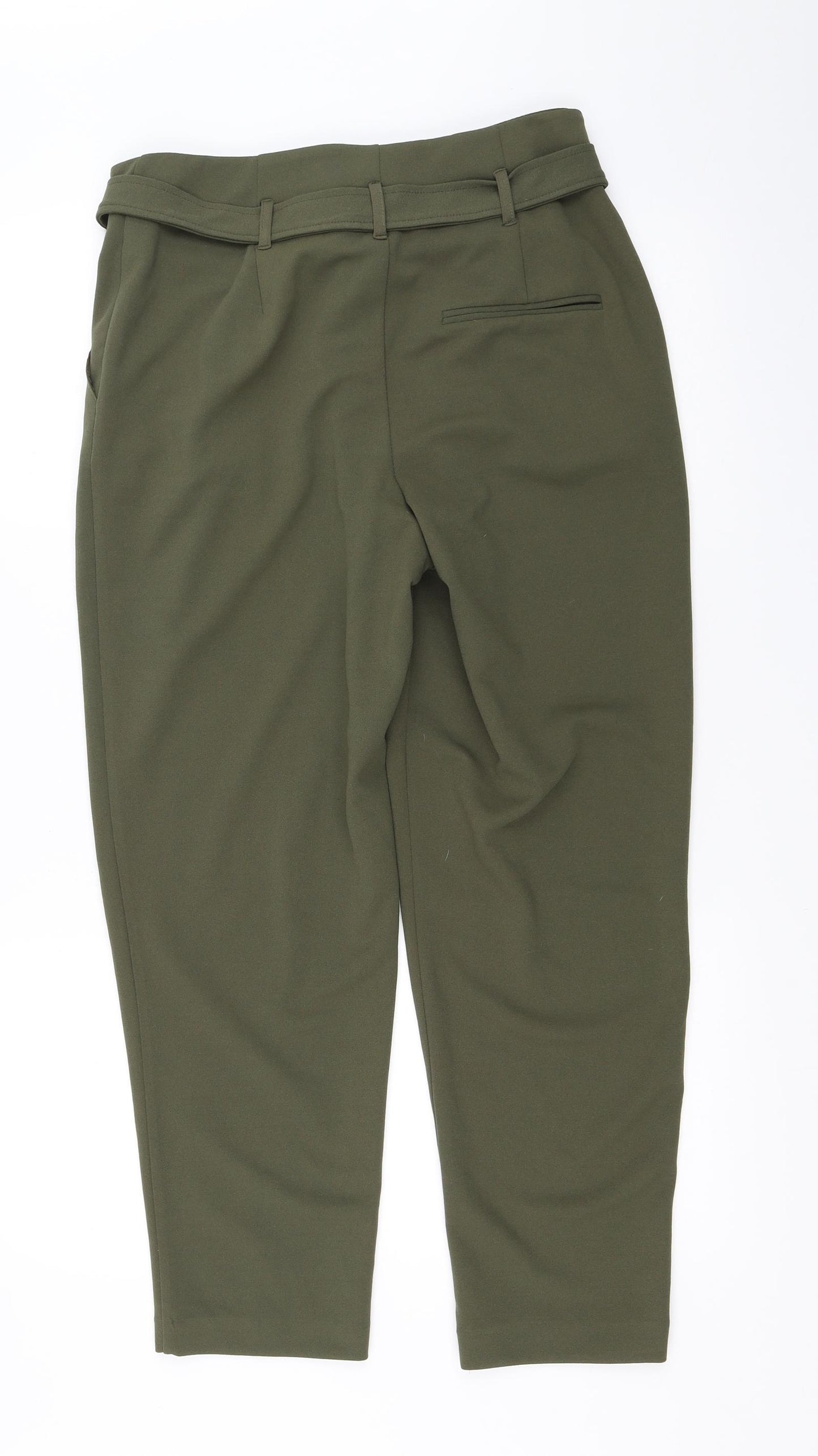 New Look Womens Green   Trousers  Size 14 L27 in