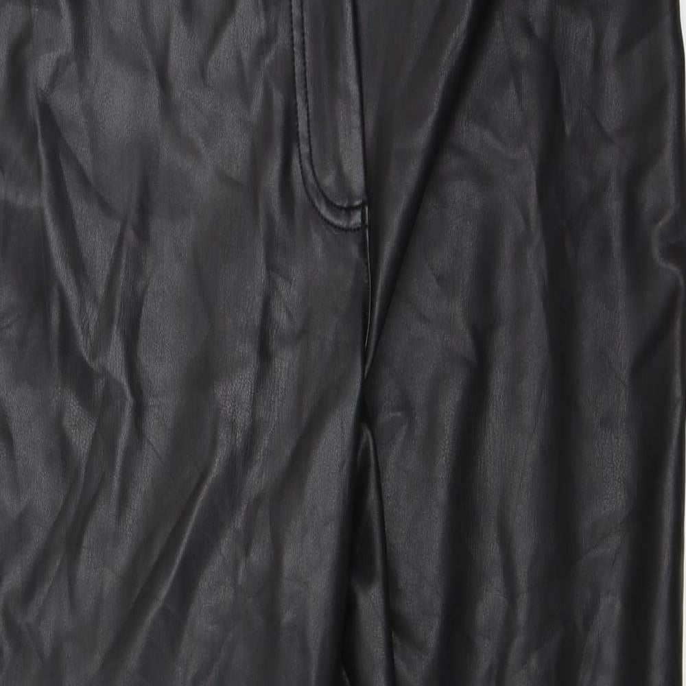 Matalan Womens Black   Trousers  Size 16 L27 in