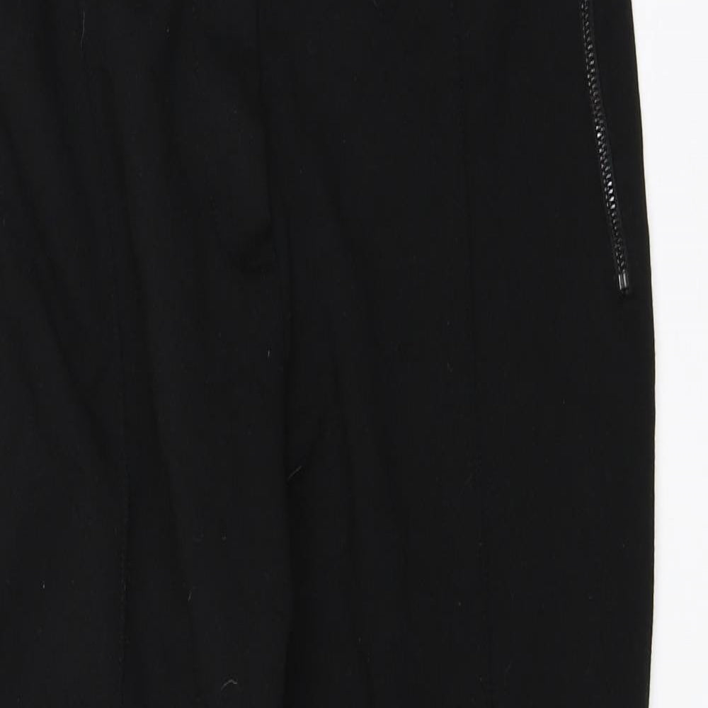 George Womens Black   Trousers  Size 14 L25 in