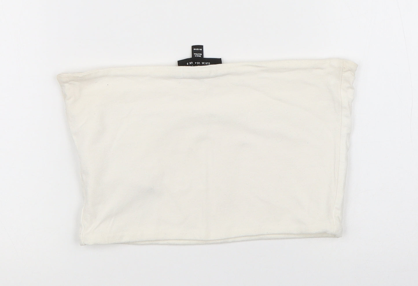Topshop Womens White   Basic Tank Size 8
