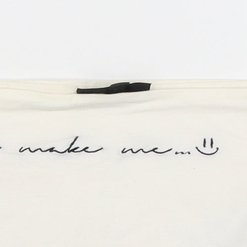 Topshop Womens White   Basic Tank Size 8