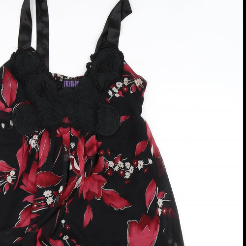 Funk Rock Womens Multicoloured Fair Isle  Mini  Size M
