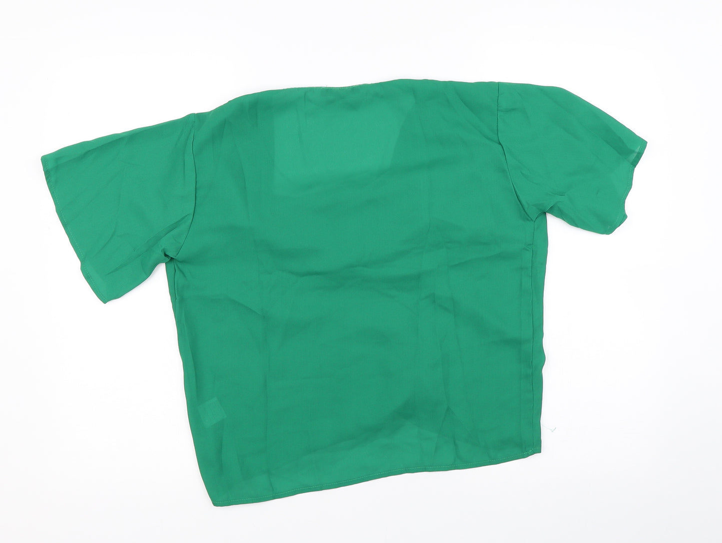 SheIn Womens Green   Basic Blouse Size XS