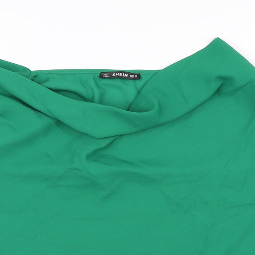 SheIn Womens Green   Basic Blouse Size XS