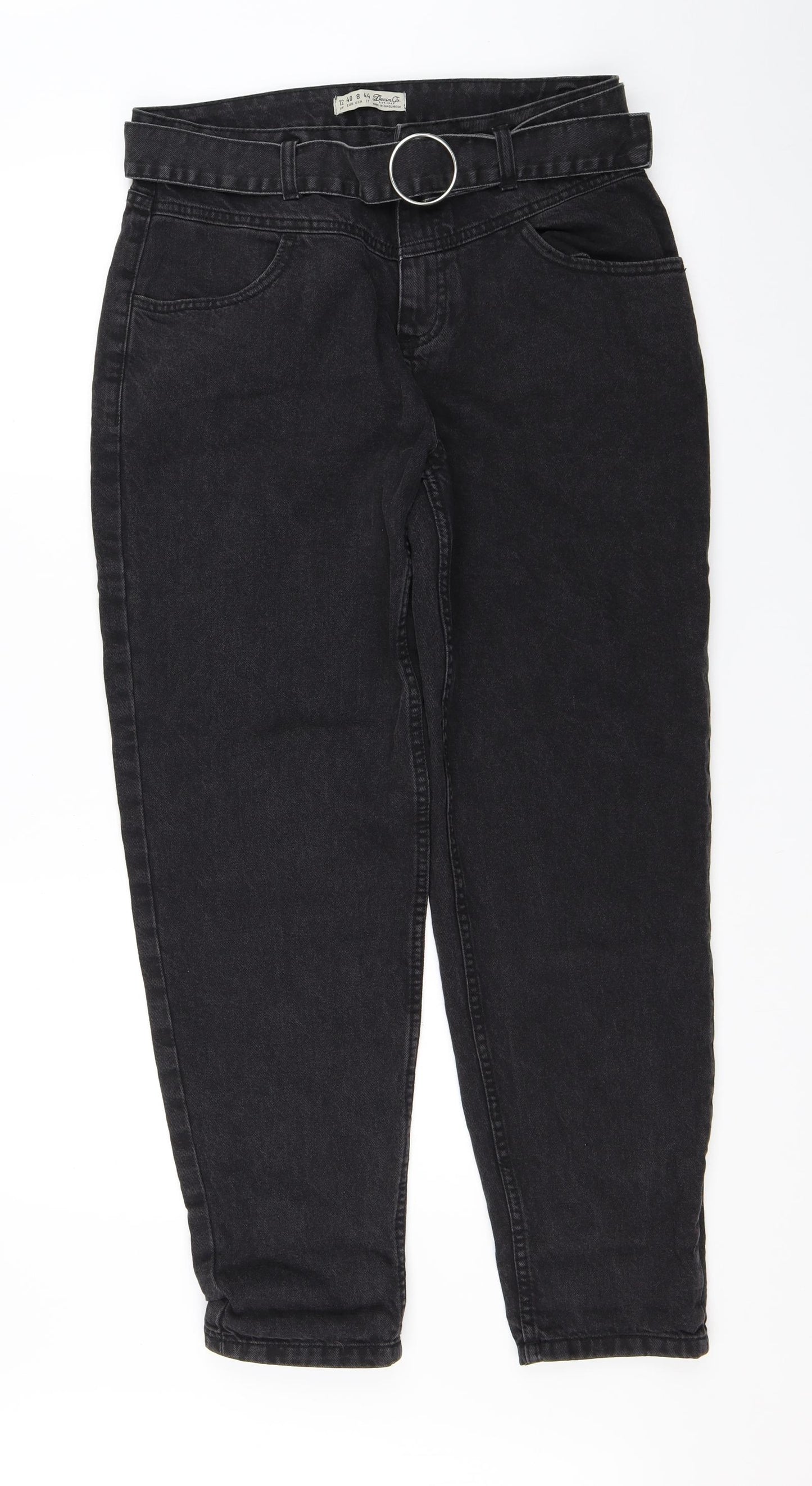 Denim Womens Black   Straight Jeans Size 12 L28 in