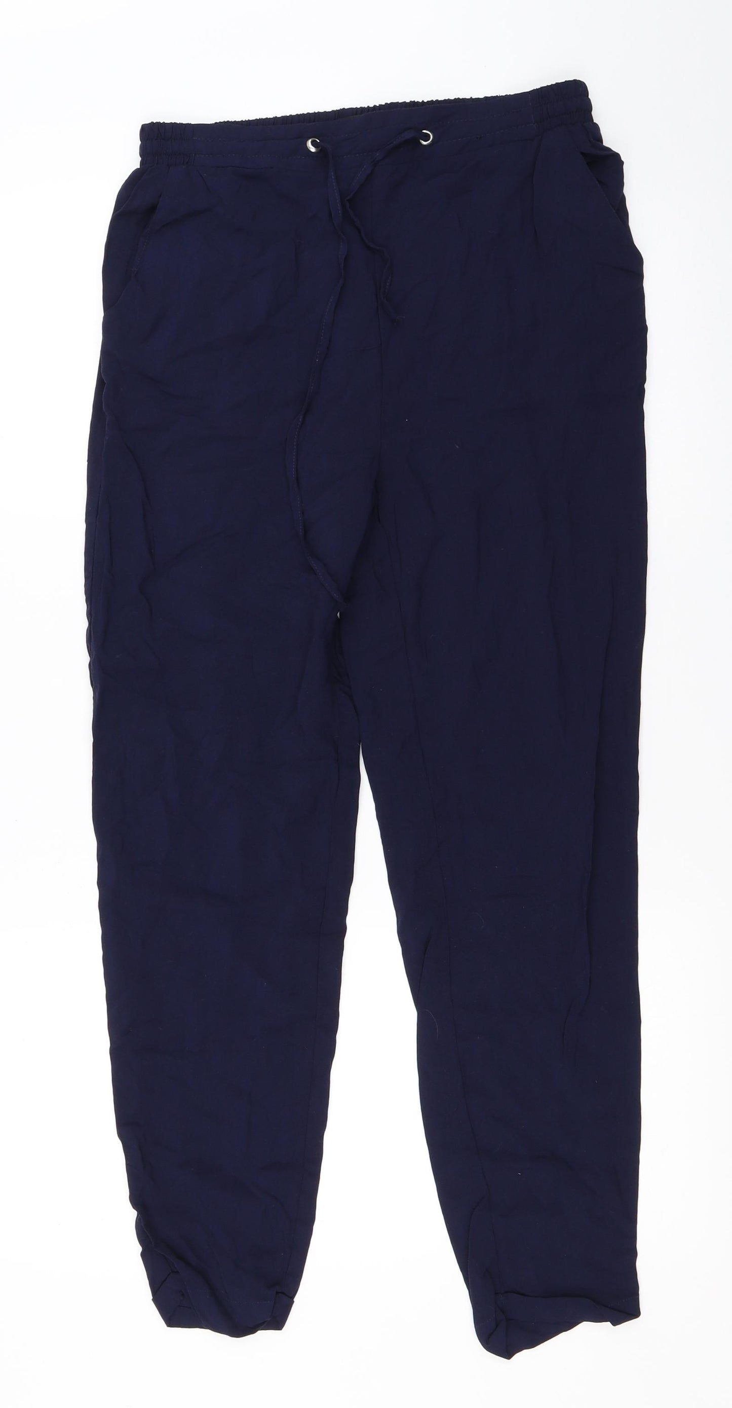Atmosphere Womens Blue   Trousers  Size 8 L27 in