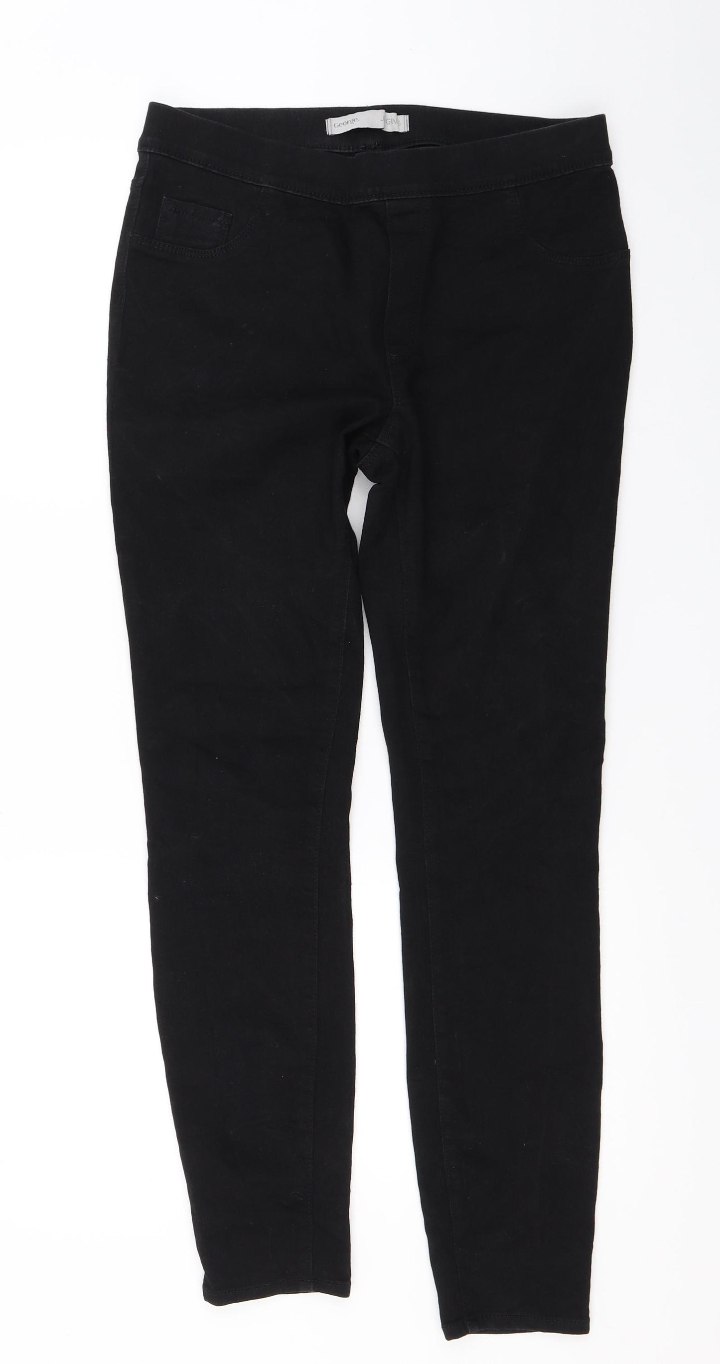 George Womens Black   Jegging Jeans Size 10 L28 in