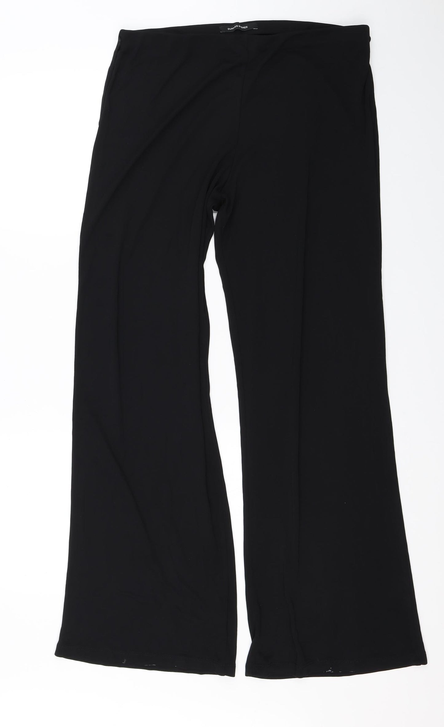 Dunnes Stores Womens Black   Trousers  Size 12 L30.5 in