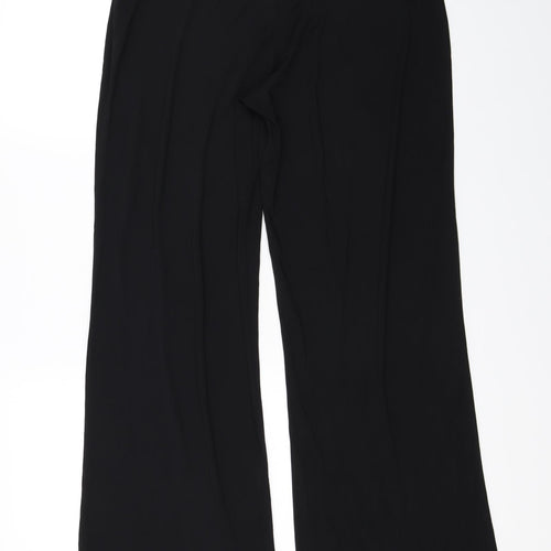 Dunnes Stores Womens Black   Trousers  Size 12 L30.5 in