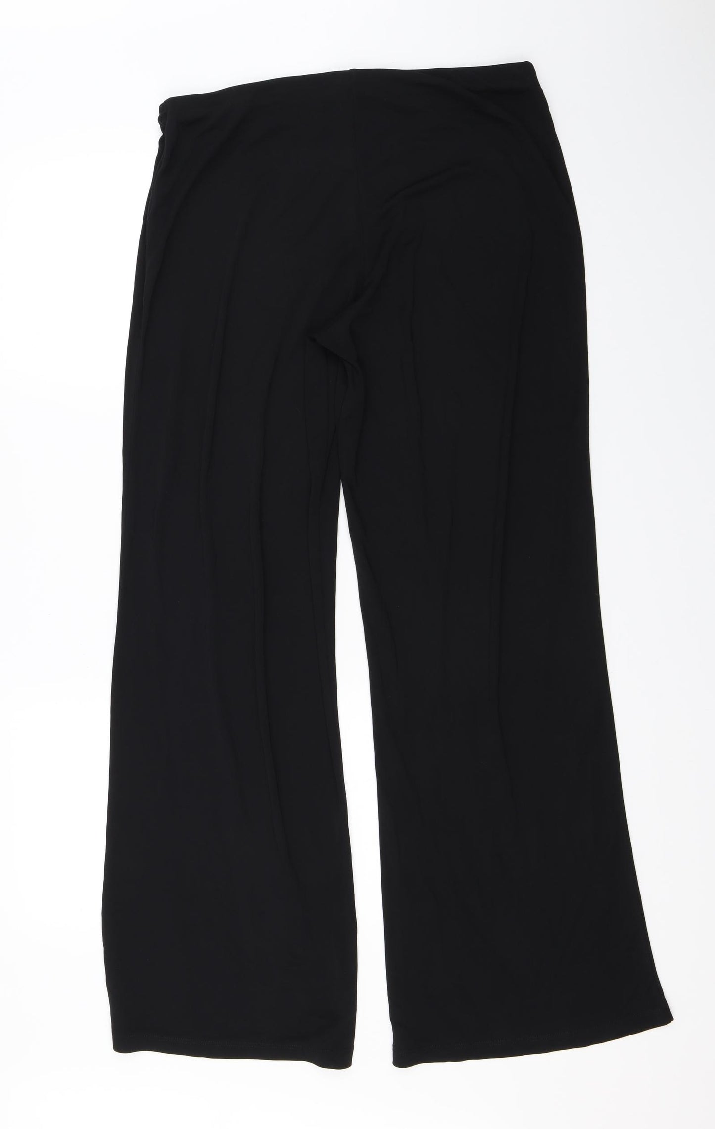 Dunnes Stores Womens Black   Trousers  Size 12 L30.5 in
